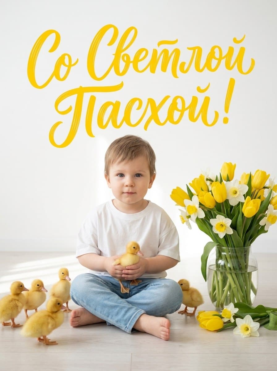 Мальчик с утятами