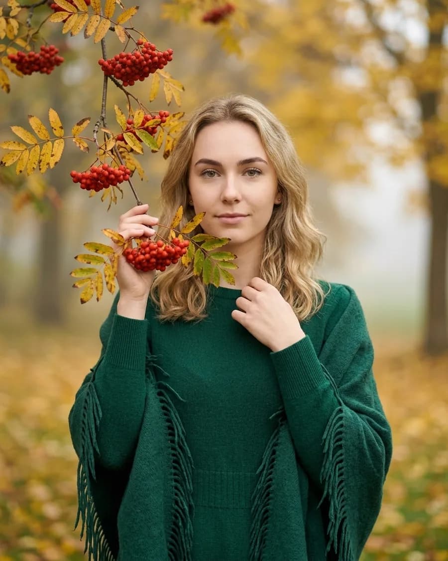 Ветка рябины