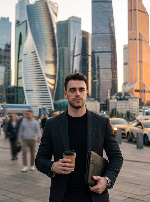 Деловой портрет в Москва-Сити