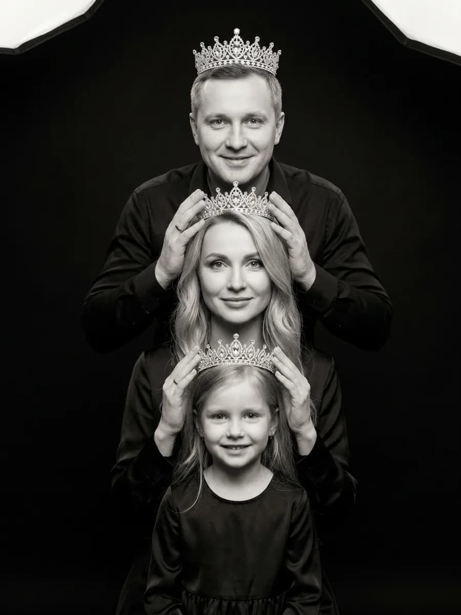 Семейные короны — пример 1