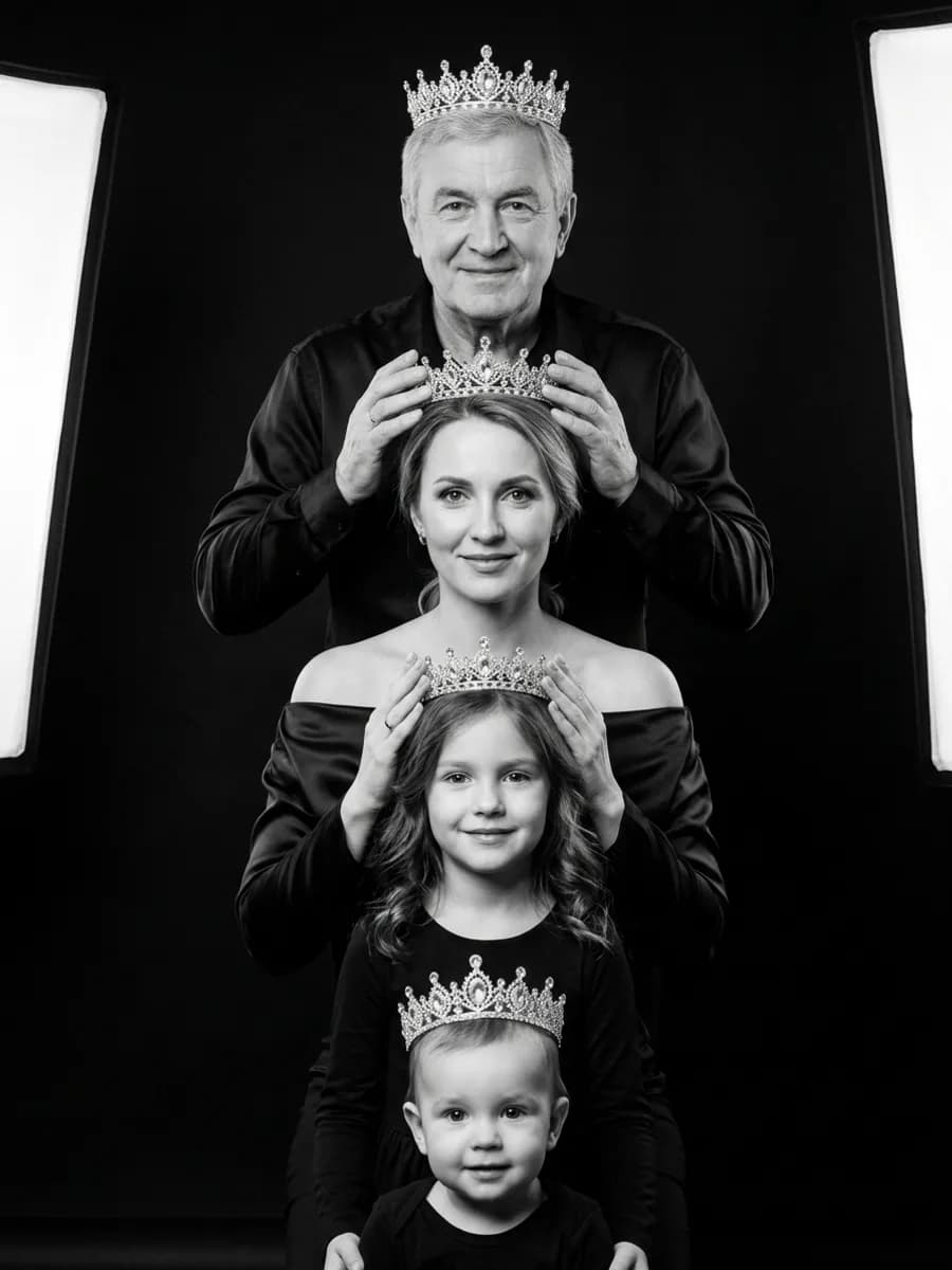 Семейные короны — пример 2