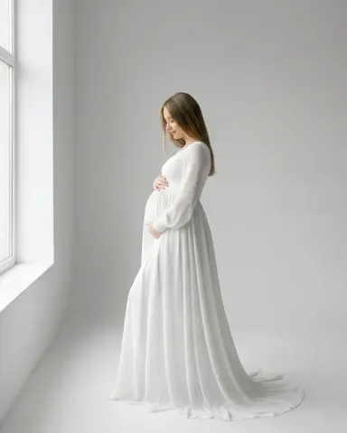 Профиль у окна