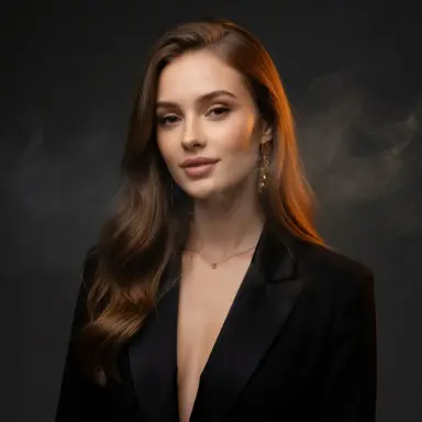 Editorial аватар в дыме