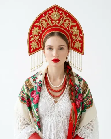 Русский кокошник