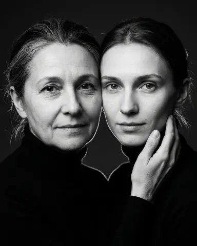 Щека к щеке