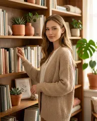 Психолог / коуч: У книжной полки, кадр 3