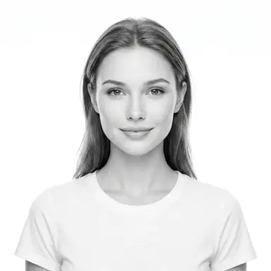 Аватар ч/б: высокий ключ