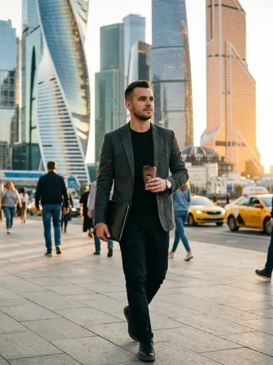 Деловой портрет в Москва-Сити