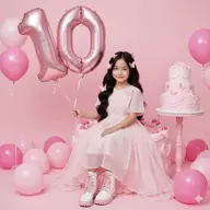Промт для сцены «День рождения 10 лет»