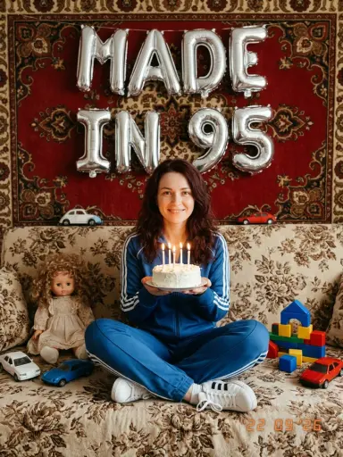 День рождения в стиле 90-х — пример 2