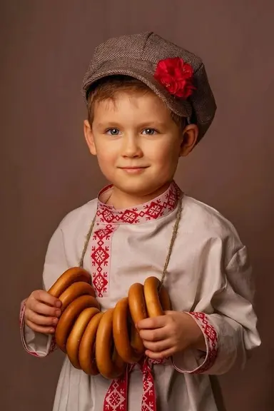 Мальчик с баранками