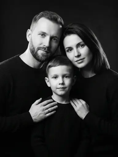 Молодая семья втроём — пример 1