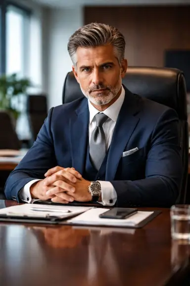 Портрет CEO в кабинете