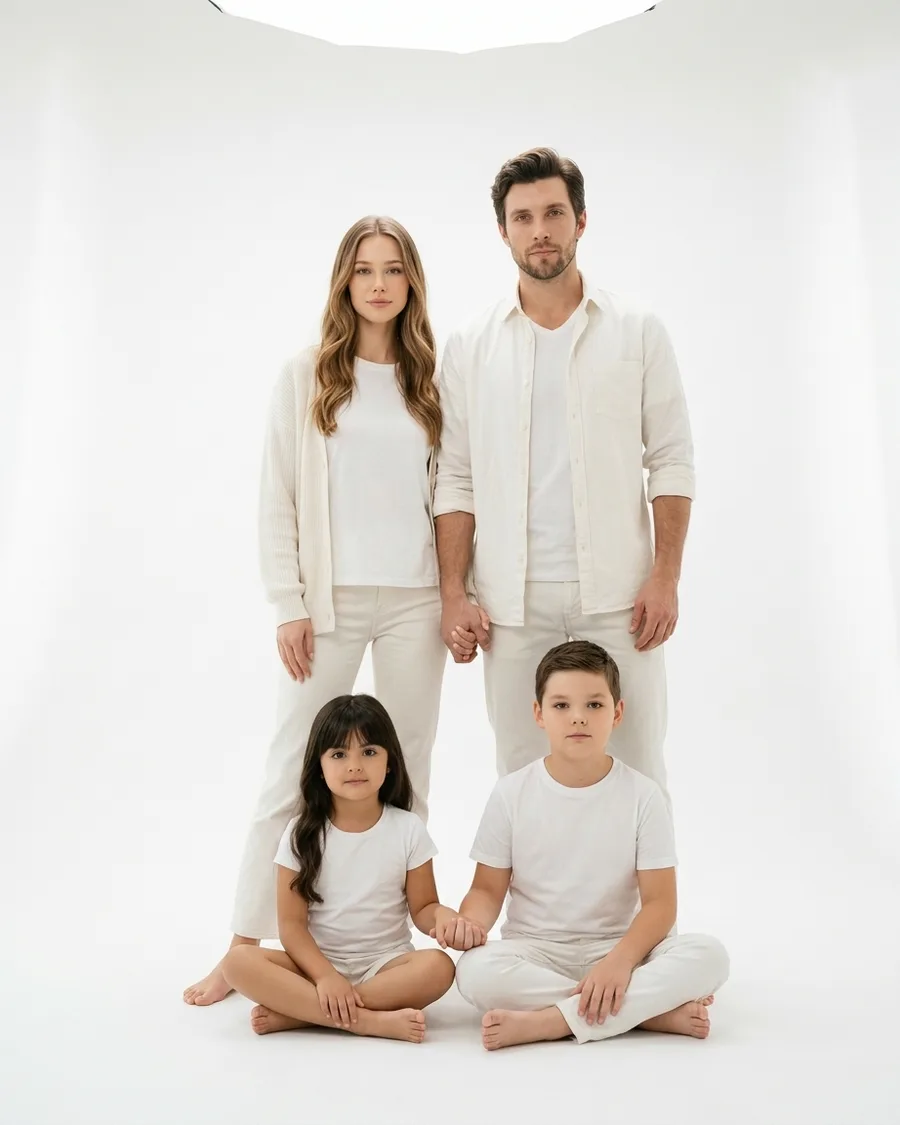 Total white: дети впереди