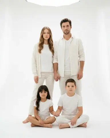 Total white: дети впереди