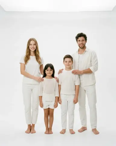 Total white: в линию
