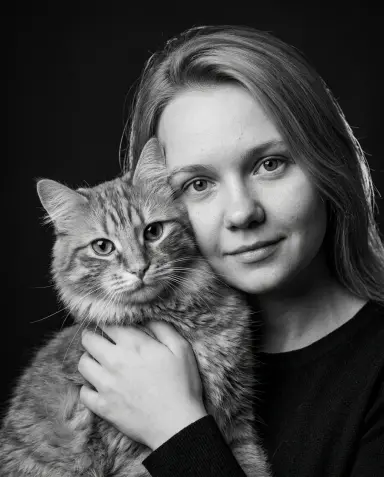 Щека к щеке с питомцем