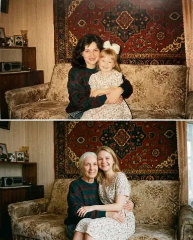 Тогда и сейчас: мама и я