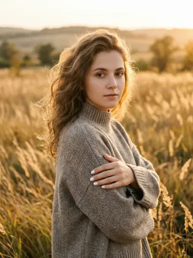 Золотой час в поле — пример 1