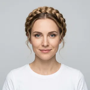 Коса-корона